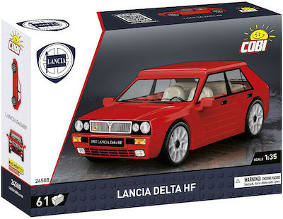Cobi Blocuri de construcție 1987 Lancia Delta pentru 6+ ani 61buc