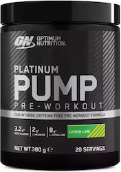 Optimum Nutrition Platinum Pump 380gr Lemon Lime Optimum Nutrition Platinum Pump 380gr Lemon Lime