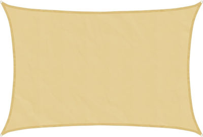 vidaXL Shade Sail Beige 4x5m