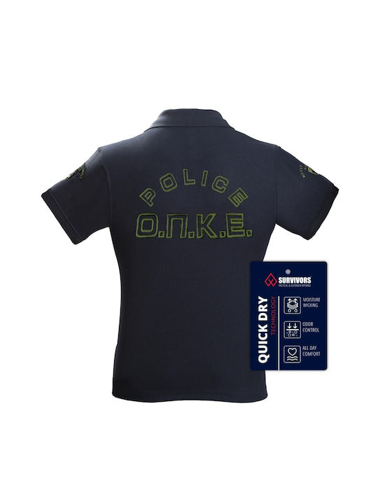 Survivors 01412 Polo Short Sleeve Police