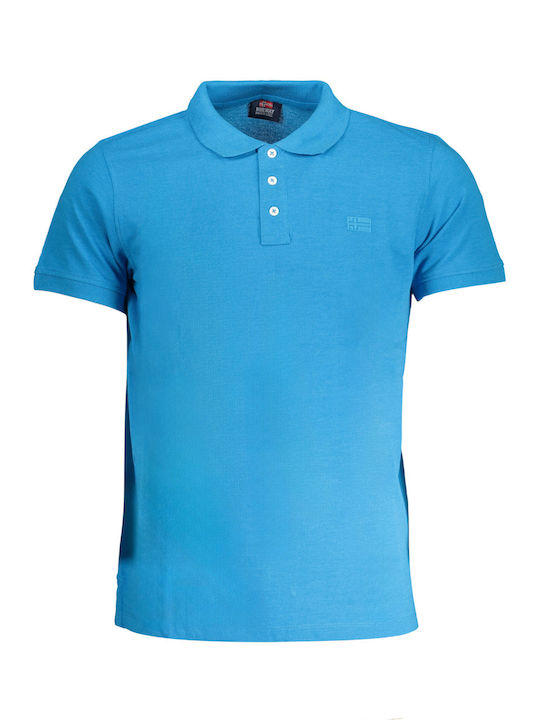Squola Nautica Italiana Herren Shirt Polo Blue