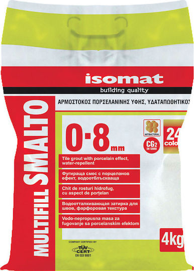 Isomat Smalto Στόκος Γκρι 4kg