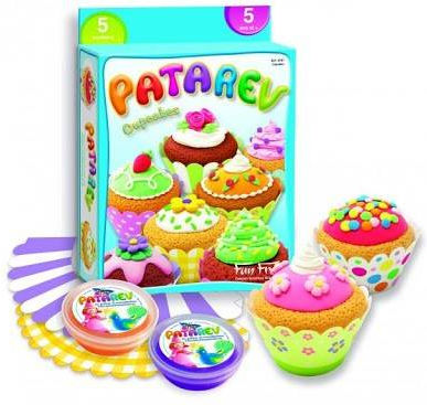 Sentosphere Πλαστελίνη - Παιχνίδι Cupcakes για 3+ Ετών, 5τμχ