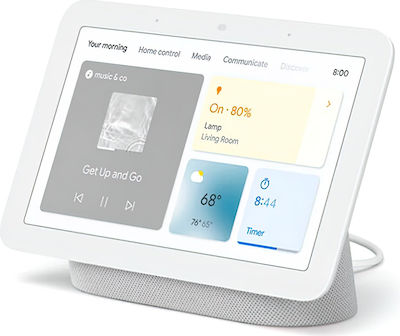 Google Nest Hub (2nd Gen) Kompatibel mit Google Home Weiß GA01331-US Kreide