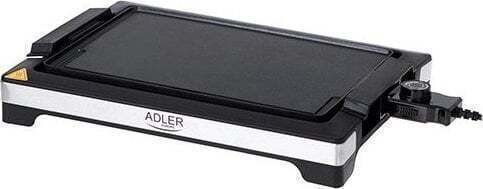 Adler Tabletop Electric Grill Smooth Plate 3000W with Adjustable Thermostat 36.5cmx24cmcm