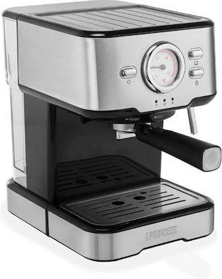 Princess 249415 Automatic Espresso Machine 1100W Pressure 20bar Silver