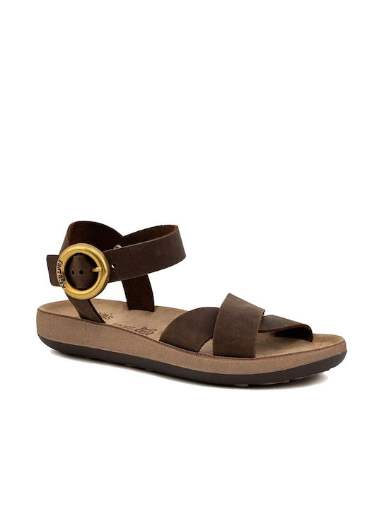 Fantasy Sandals Γυναικεία Σανδάλια σε Ταμπά Χρώμα