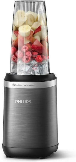 Philips 5000 Series Μπλέντερ με Κανάτα Tritan 700 ml 1000W Γκρι