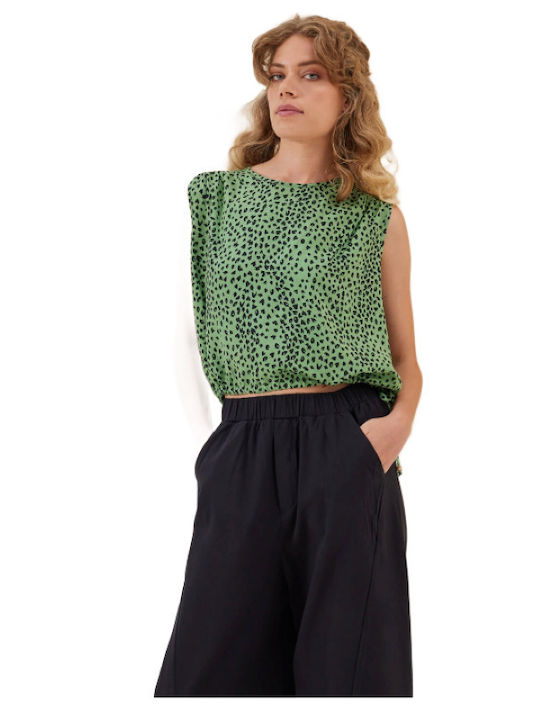 Namaste Damen Bluse Green