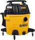 DEWALT Σκούπα Υγρών / Στερεών 1200W με Πλαστικό Κάδο 34lt