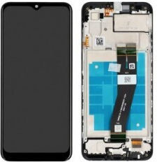 Screen with Touch Mechanism and Frame for Samsung Galaxy A03 (Black)