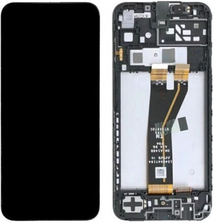 Screen with Touch Mechanism and Frame for Samsung Galaxy A14 4G/SM-A145F (Black)