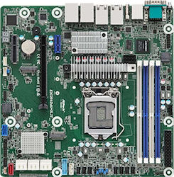 ASRock Rack E3C256D4U2L2T Motherboard Micro ATX με Intel 1200 Socket