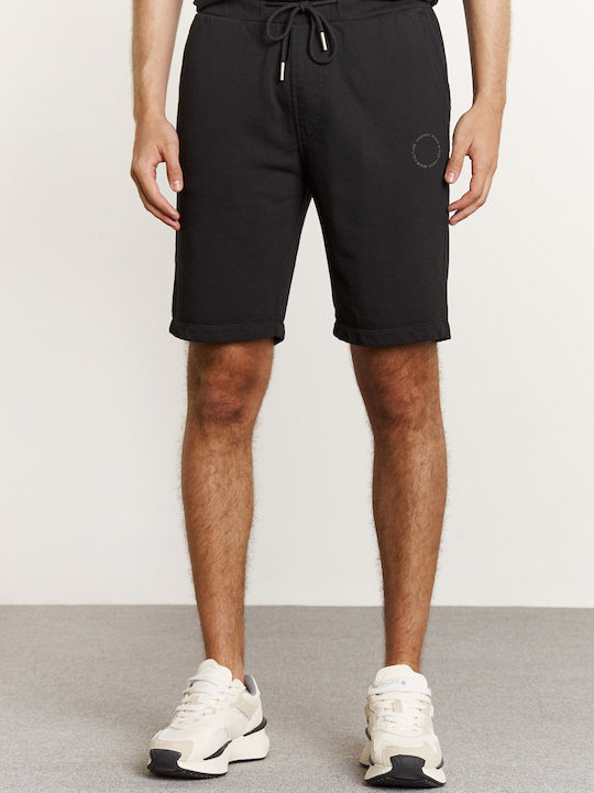 Edward Jeans Men's Athletic Shorts Black