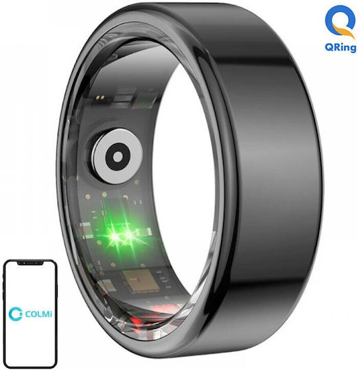 Colmi R02 Smart Ring 20.3mm с Пулсомер Черен