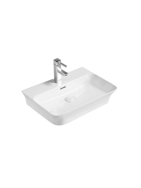 Karag Vessel Sink Porcelain 56x41.5x12.5cm White