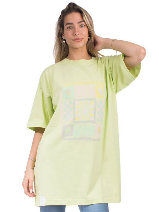 PCP Summer Days Γυναικείο T-shirt Lime