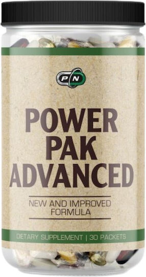 Pure Nutrition Power Pak Advanced Мултивитамин 30 капси