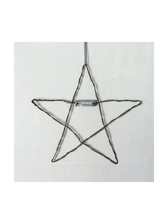 Metallic Star 16cm Medium Twinkle