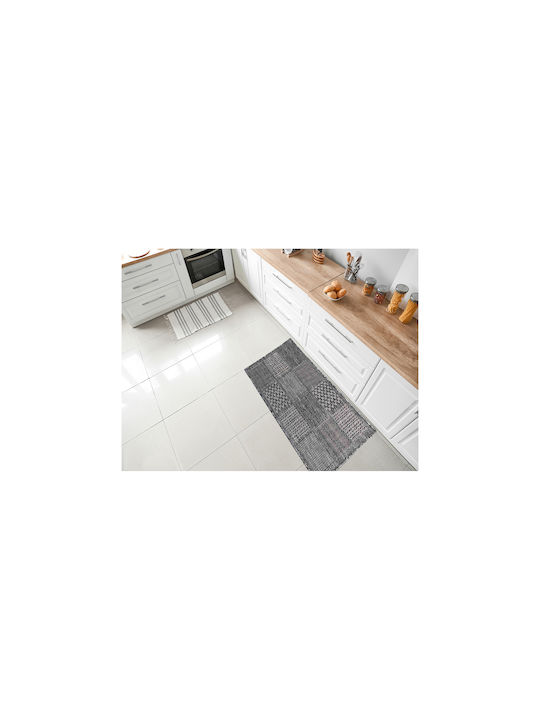 Chios Hellas Rectangular Kitchen Mat with Anti-slip Underlay Plan 7 133x200εκ.