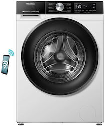 Hisense WD3S8043BW3 8kg/5kg Ατμού 1400 Στροφές με Wi-Fi