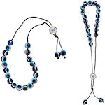 Amber Worry Beads Silver