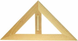 Dreieckiger Holzgriff mit gleichschenkligem Dreieck 45°