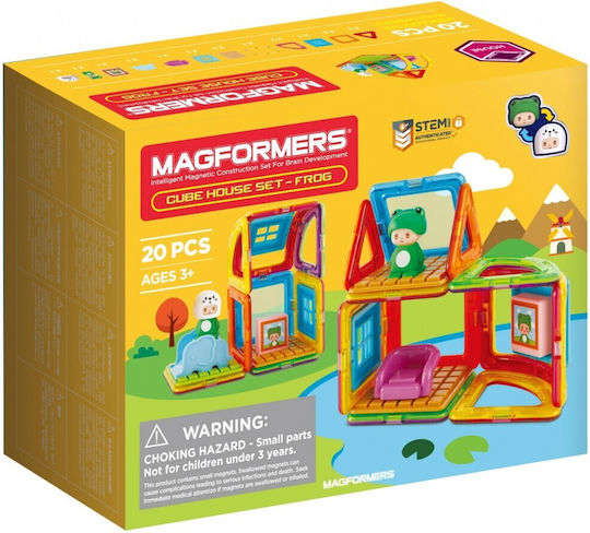 Magformers Μαγνητικό Παιχνίδι Κατασκευών για Παιδιά 3+ Ετών
