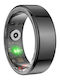 Colmi R02 Smart Ring 18.9mm με Παλμογράφο Μαύρο