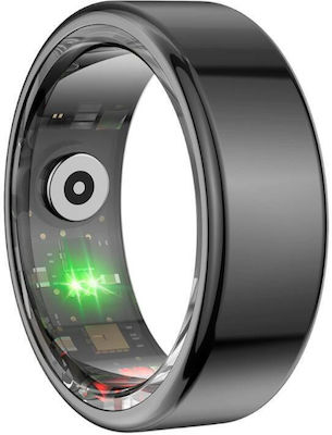 Colmi R02 Smart Ring 18.9mm με Παλμογράφο Μαύρο