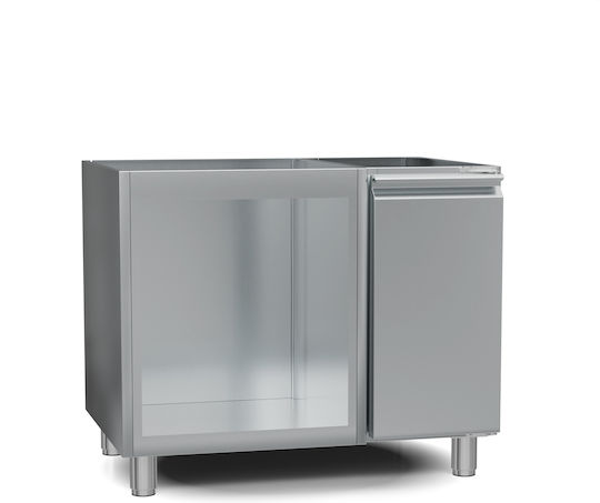 Thermogatz Dulap de pregătire cu uși deschise 98.5x68.4x70cm