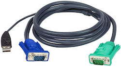 KVM Kabel für CS1308 CS1708 CS84U USB 3m 2L-5203U/6607