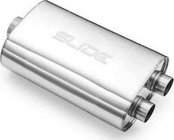 Slide Exhaust End 304SS 57mm 350mm