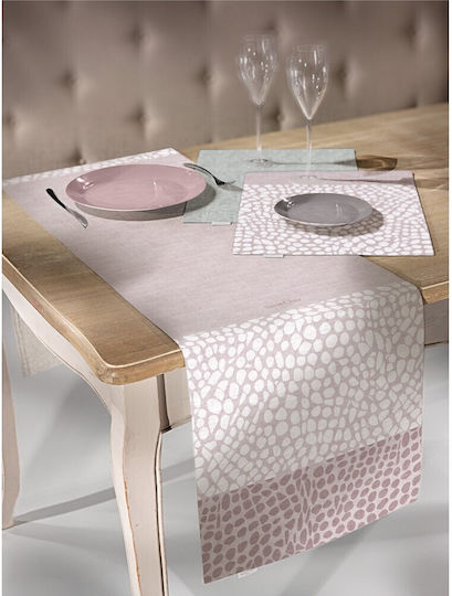 Saint Clair Ράνερ Αλέκιαστο Dusty Pink 40x160εκ.