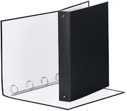 Esselte A4 Meeting 4-30 4-Ring Binder Black