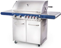 G21 Gasgrill 7 Brenner 20kW mit Seitenbrenner G21 Gasgrill 7 Brenner 20kW mit Seitenbrenner