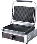 Ready Commercial Sandwich Maker with Ribbed Top and Ribbed Bottom 2200W