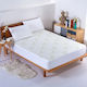 Ariete Mattress Topper Semi-Double Polyester Infused with Aloe & Elastic Straps 120x200cm