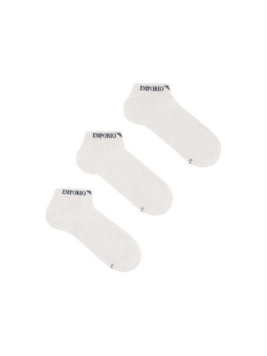 Emporio Armani Ανδρικές Κάλτσες Λευκές