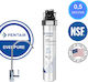 Pentair QL3B Water Filtration System Single Under Sink with Faucet & Replacement Filter Pentair Everpure S-100 0,5μm 78-0022/SET