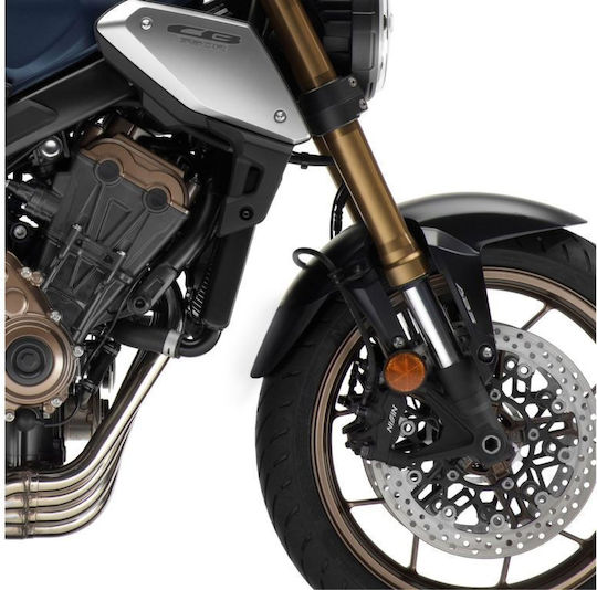 Puig Vorderseite Motorrad Schmutzfänger Schwarz 1Stück