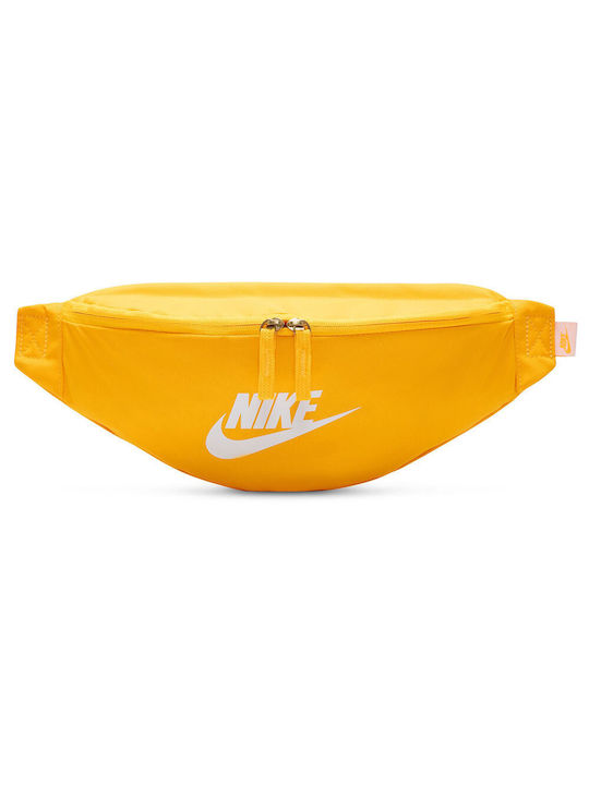 Nike Heritage Waistpack Γυναικείο Τσαντάκι Μέσης Πορτοκαλί