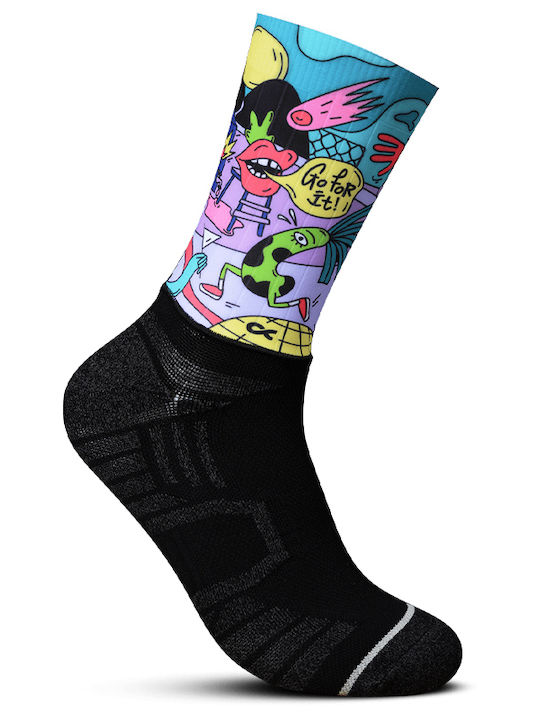 Blackmile Your Feet Off 2 Laufsocken Mehrfarbig...