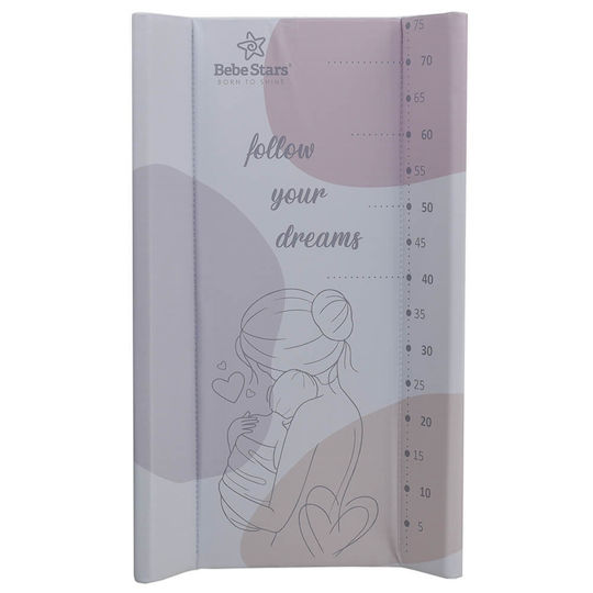 Bebe Stars Harte Wickelunterlage 45x77cm
