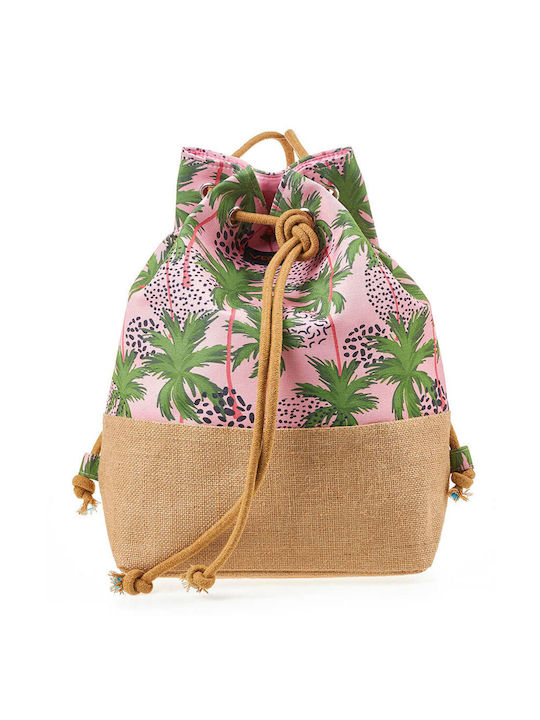 Verde Fabric Beach Bag Multicolour