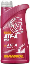 Mannol Atf-a Βαλβολίνη για Αυτόματο Κιβώτιο 1lt Mannol Atf-a Βαλβολίνη για Αυτόματο Κιβώτιο 1lt