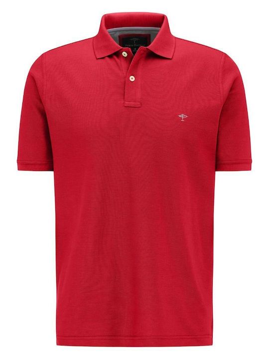 Fynch Hatton Herren Shirt Polo Rot