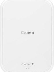 Canon Zoemini 2 With X30 Shots Paper And Accessories Zink Photo Printer with Bluetooth White