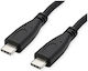 Roline USB 3.2 Cable USB-C Male - USB-C PD Black 1m