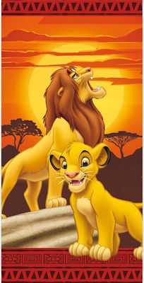 Beach Towel Lion King 100% Cotton 70x140cm Aym-004rl-bt